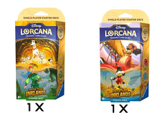 Disney Lorcana: Into the Inklands Starter Decks - SET OF 2